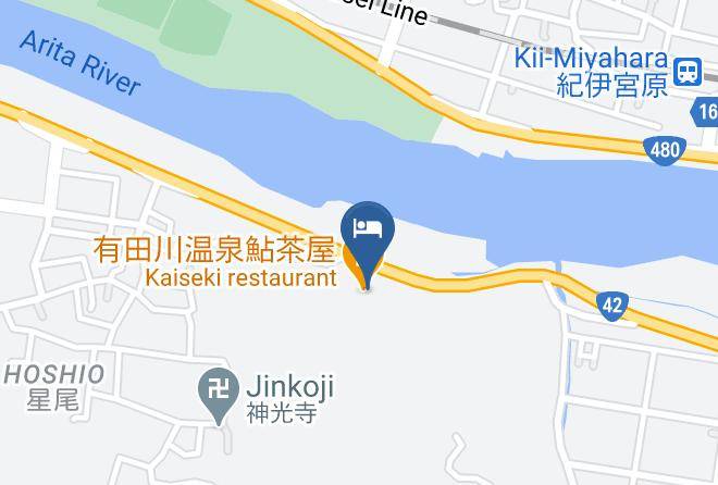 Arida City - Aridagawaonsen Hikari Hot Spring Maps