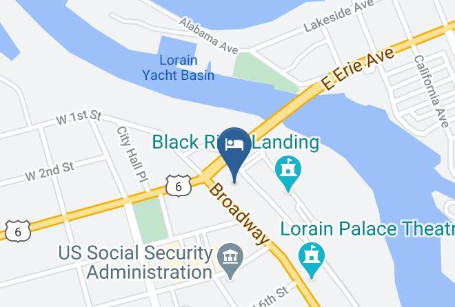 Lorain - Ariel Broadway Hotel By Cobblestone Lorain Maps