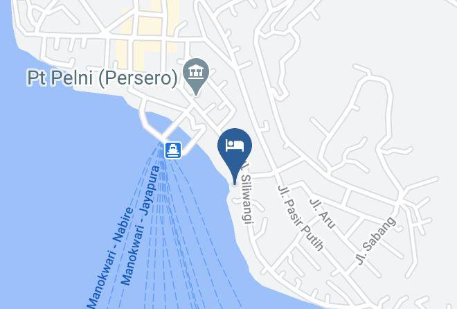 Manokwari Regency - Aries Hotel Maps