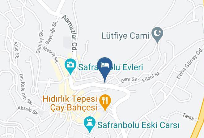 Safranbolu - Arifbey Konak & Otel Maps