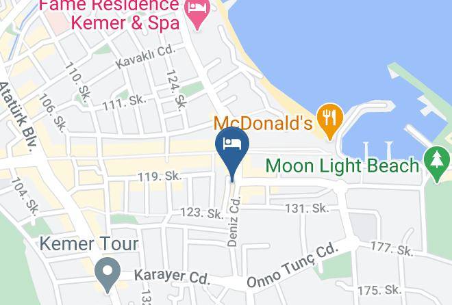 Kemer - Arikan Inn Hotel Maps