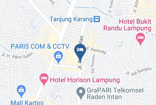 Bandar Lampung - Arinas Hotel Maps