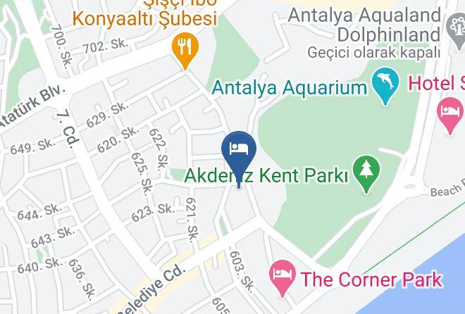 Konyaalti - Arinna Park Hotel Maps