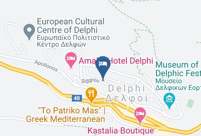 Fokis - Arion Hotel Maps