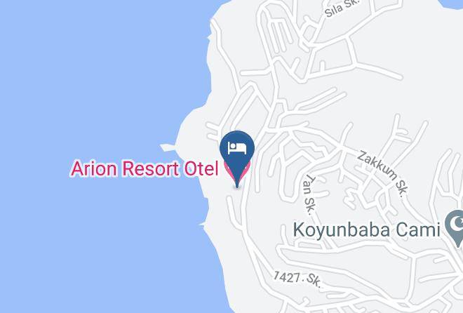 Bodrum - Arion Resort Otel Maps