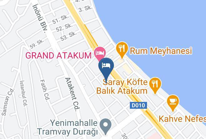 Atakum - Aripsas Hotels Samsun Maps