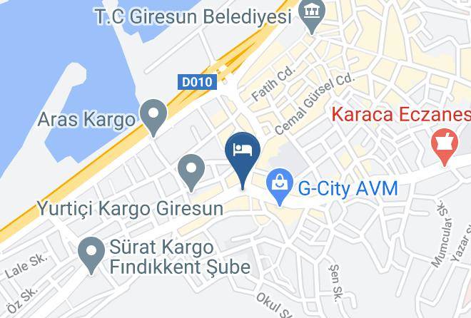 Giresun Hacisiyam - Aripsas Hotel Maps