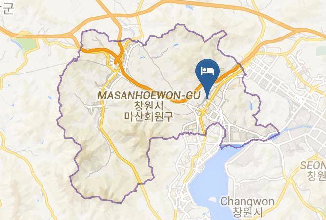 Masanhoewonguchangwonsi - Arirang Tourist Hotel Maps
