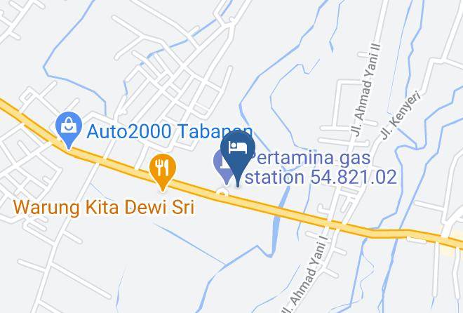 Tabanan Regency - Aris Hotel Tabanan Maps