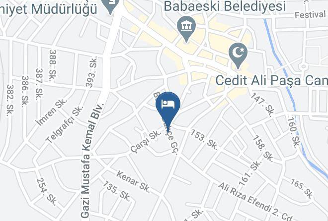 Babaeski - Arissa Otel Maps