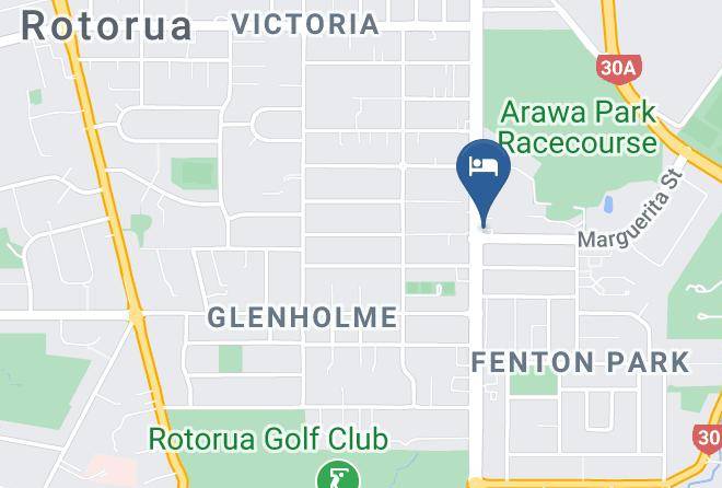 Rotorua - Arista Of Rotorua Motel Maps