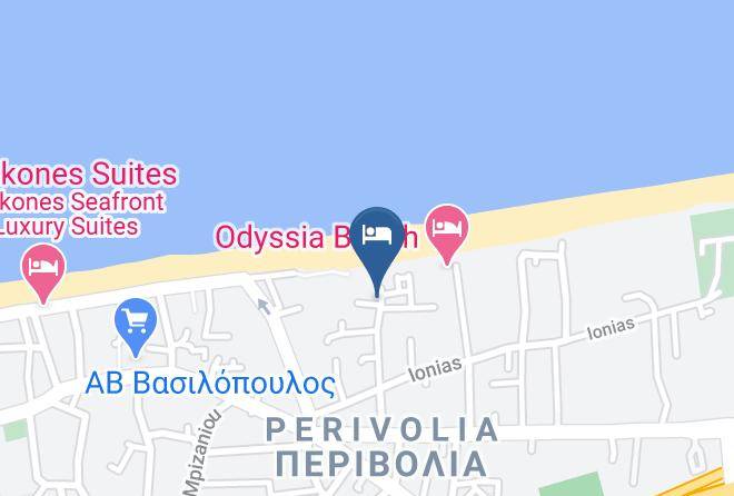 Rethimni - Aristea Hotel Rethymnon Maps