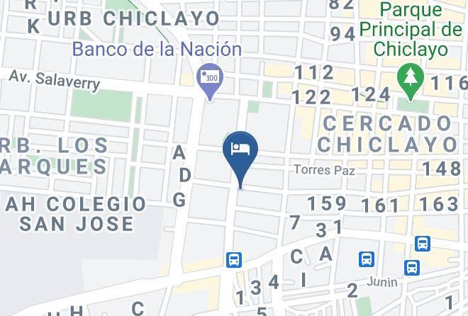Chiclayo - Aristi Hotel Maps