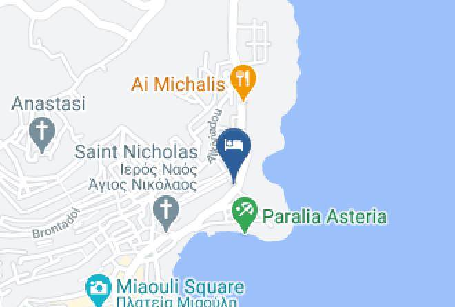 Syros - Aristide Hotel Maps