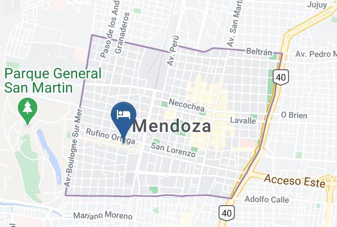 Mendoza - Aristides Cool & Trendy Maps