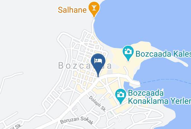 Bozcaada - Aristo Otel Maps