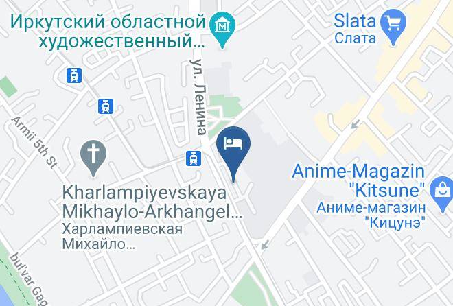 Irkutsk - Aristocrat Maps