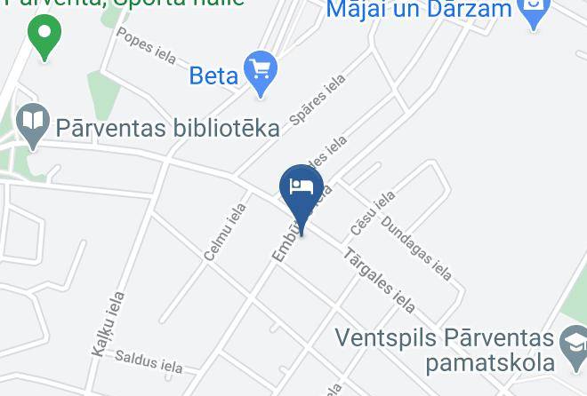 Ventspils - Aristokrati Naktsmitnes Maps
