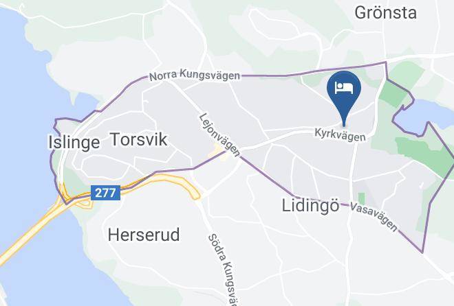 Lidingo - Ariston Hotell Maps