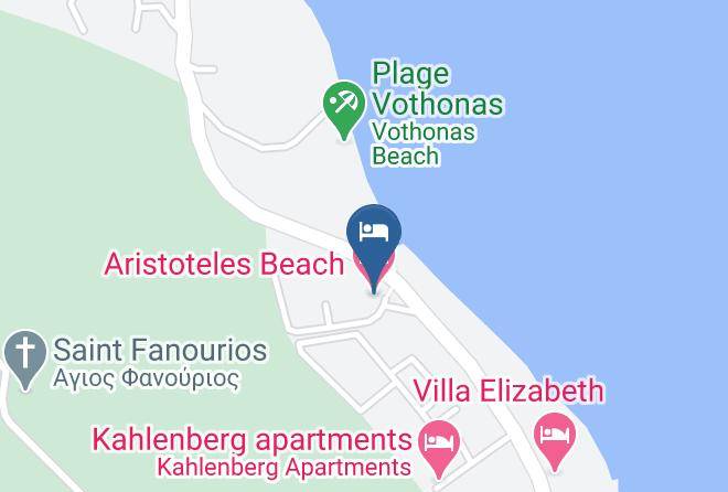 Khalkidhiki - Aristoteles Beach Hotel Maps