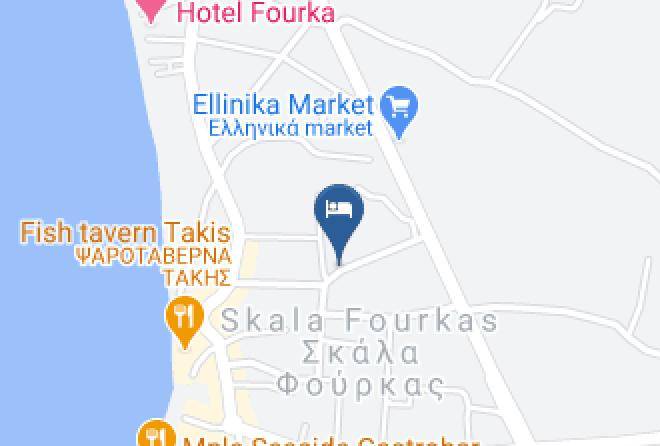Aristotelis Hotel Map