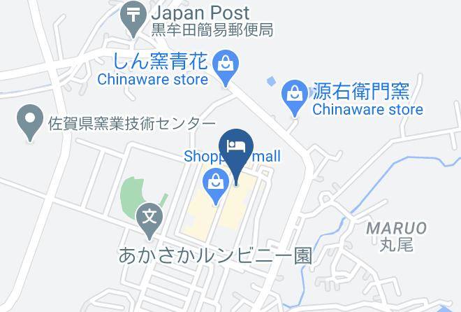 Arita Townnishimatsuura District - Arita Huis Maps