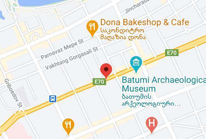 Batumi - Ariya Hotel Restorant Batumi Maps