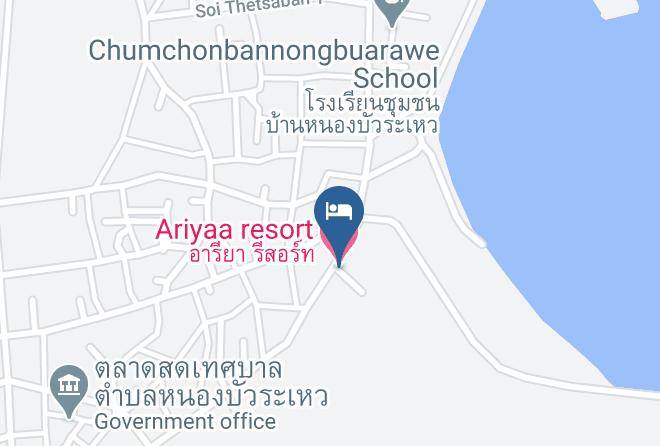 Amphoe Nong Bua Rawe - Ariyaa Resort Maps