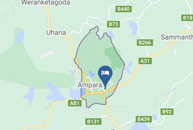 Trincomalee - Ariyawan Hotel Maps