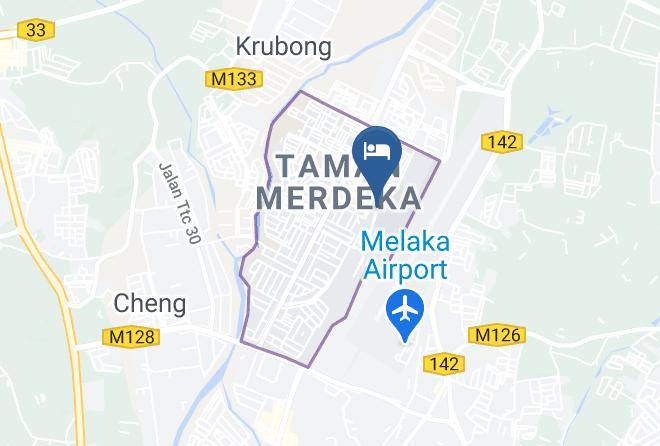 Melaka Tengah - Arizaish Homestay Maps