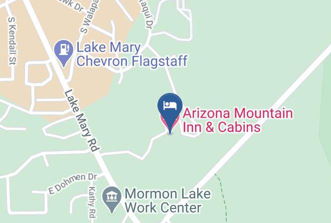 Coconino - Arizona Mountain Inn & Cabins Maps