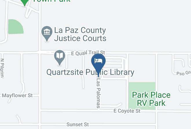La Paz - Arizona Sun Rv Park Maps