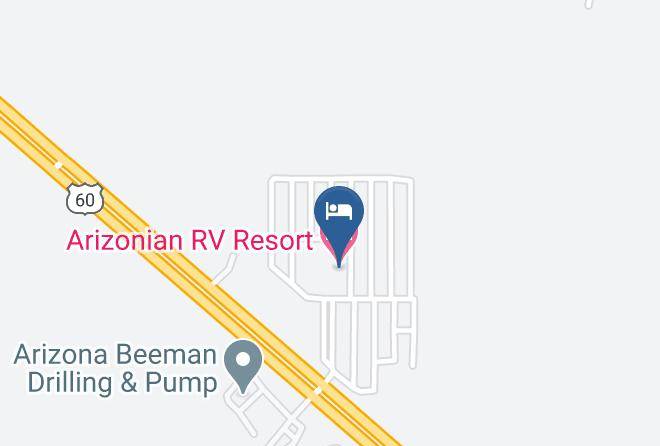 Arizonian Rv Resort Map
