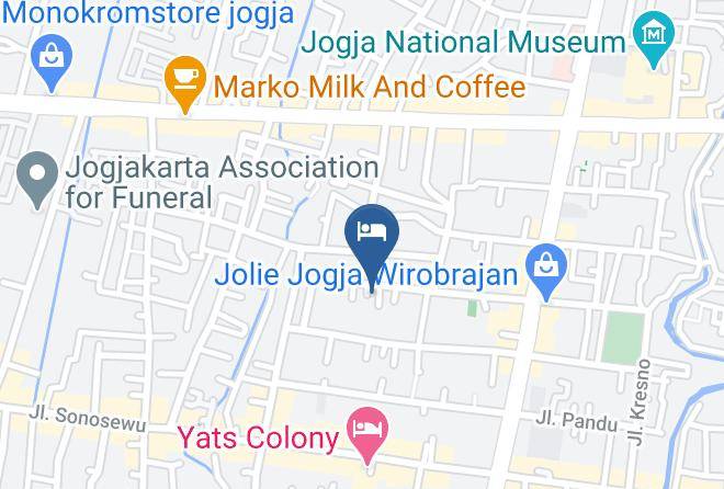 Kota Yogyakarta - Arjuna 31 Homestay Maps
