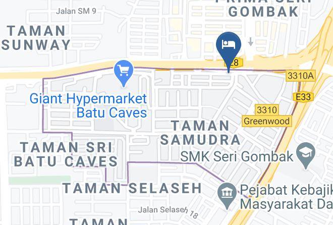 Gombak - Ark Batu Caves Hotel Maps
