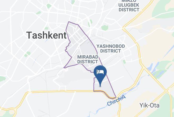 Tashkent - Ark Billur Hotel Maps