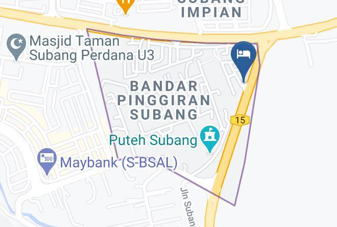 Petaling - Ark Hotel Subang Airport Maps