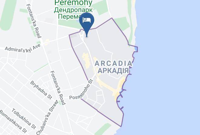 Odesa - Ark Palace Hotel Maps