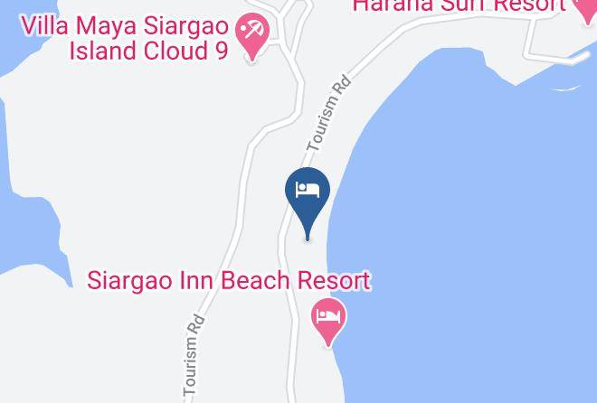 Surigao Del Norte - Arka Hayahay Surf And Beach Resort Maps