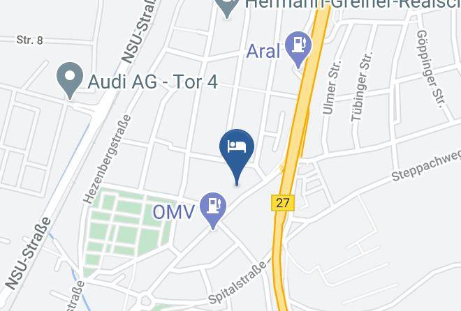 Heilbronn - Pension Arkade Maps