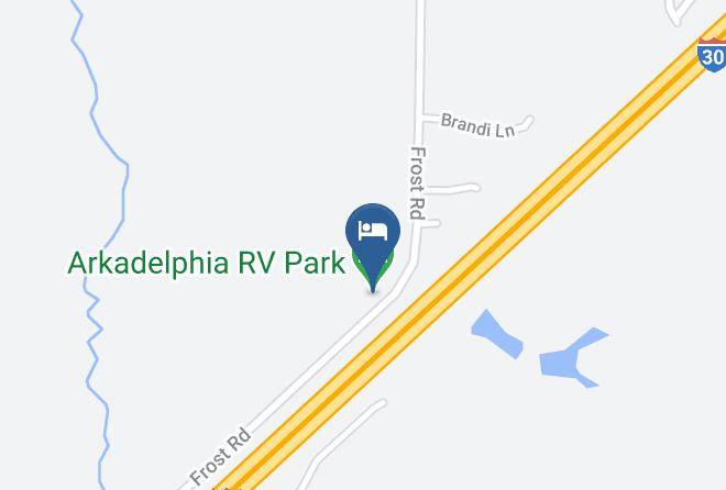 Clark - Arkadelphia Rv Park Maps