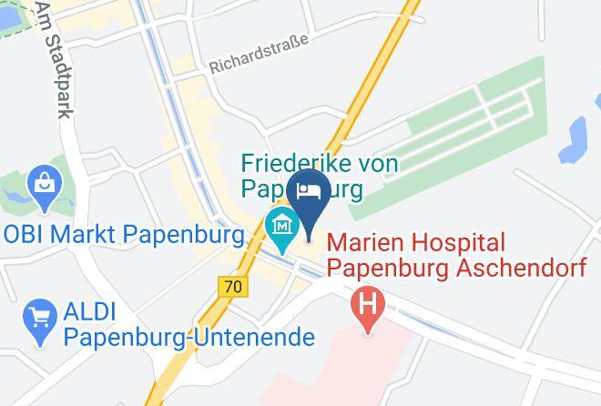 Emsland - Arkadenhaus Hotel Freiherr Von Schwarzenberg Maps