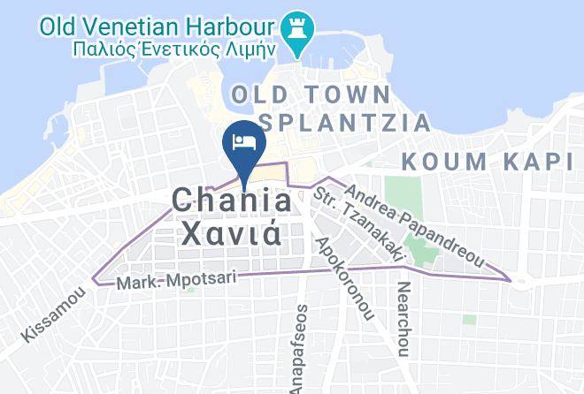 Khania - Arkadi Hotel Maps