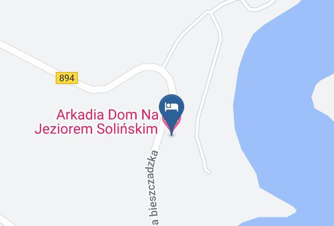 Leskonty - Arkadia Dom Na Jeziorem Solinskim Maps