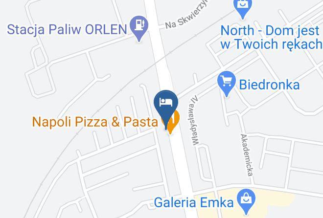 Koszalin - Arcadia Motelik Restaurant Maps