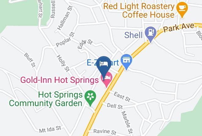 Garland - Arkansas Tower Motel Maps