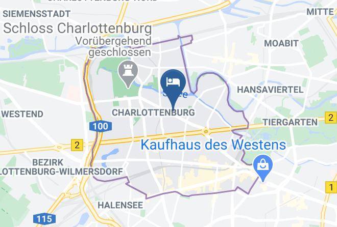 Stadt Berlin - Arktur Hotel Maps