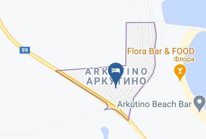 Primorsko - Arkutino Family Resort All Inclusive Maps