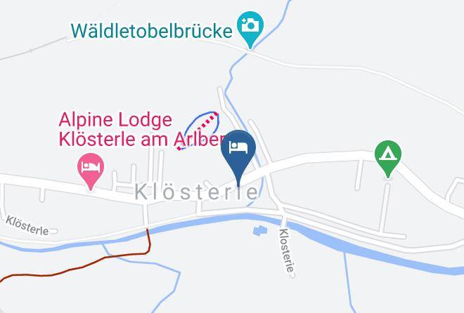 Bludenz - Arlbergresort Klosterle Maps