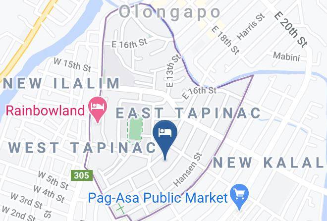 Zambales - Arlenes Inn Ii Maps